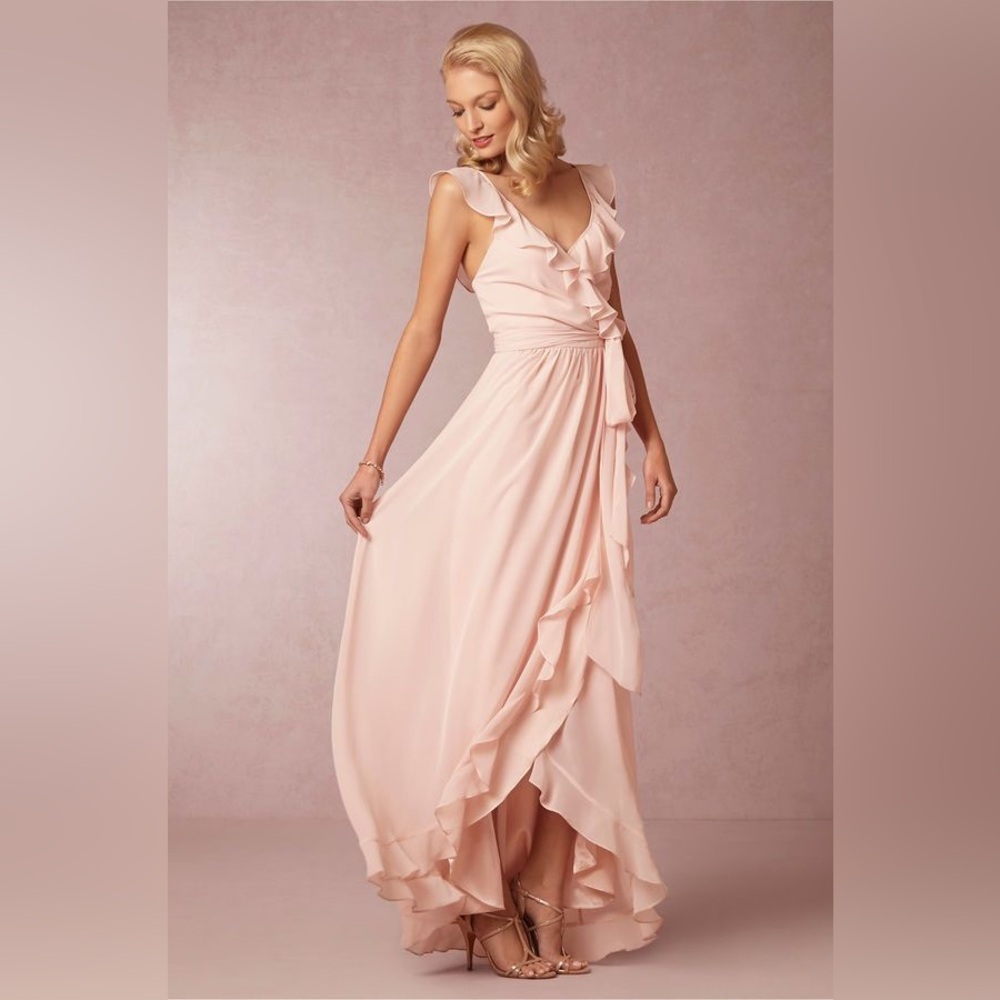 BHLDN Polly Dress in Blush Medium